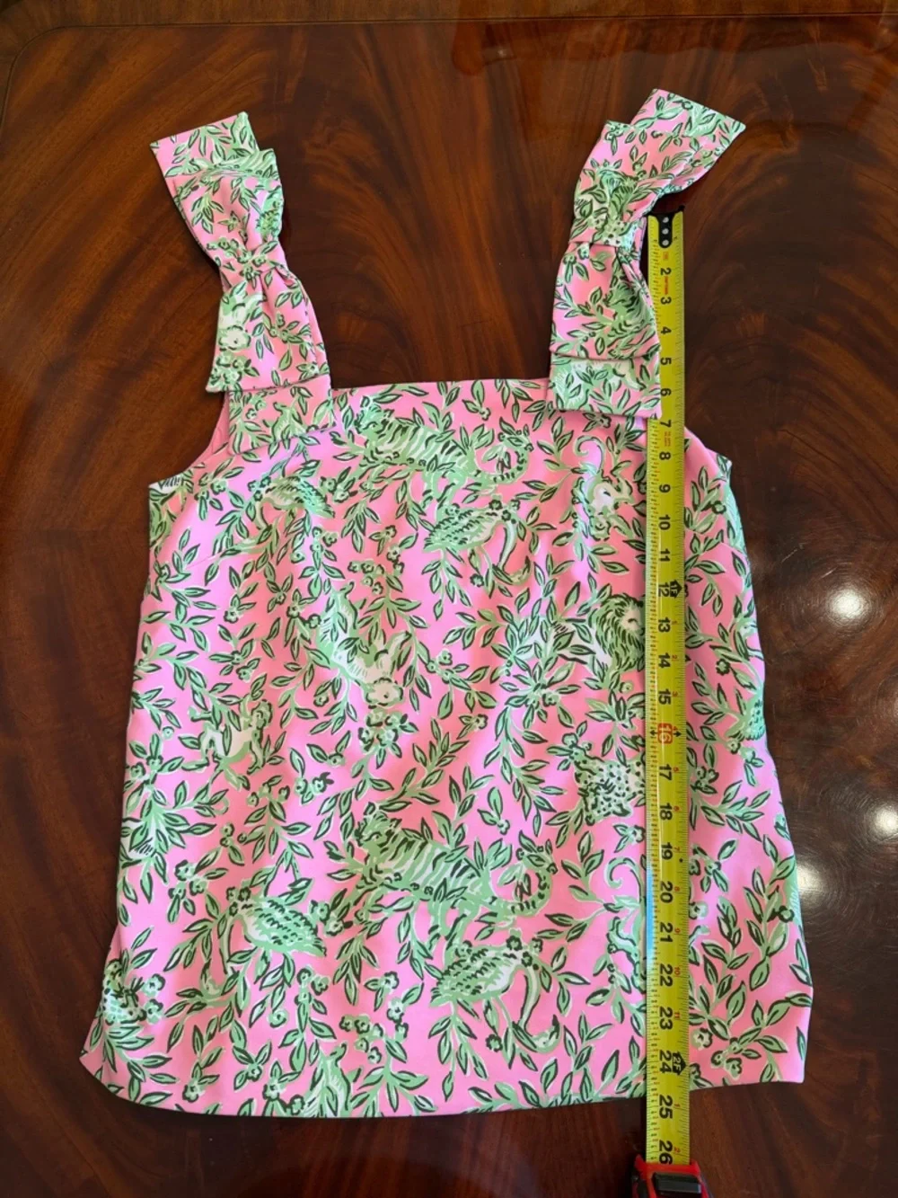 Lilly Pulitzer Anders Tunic Alista Shorts Set Mane Character Energy 4 S